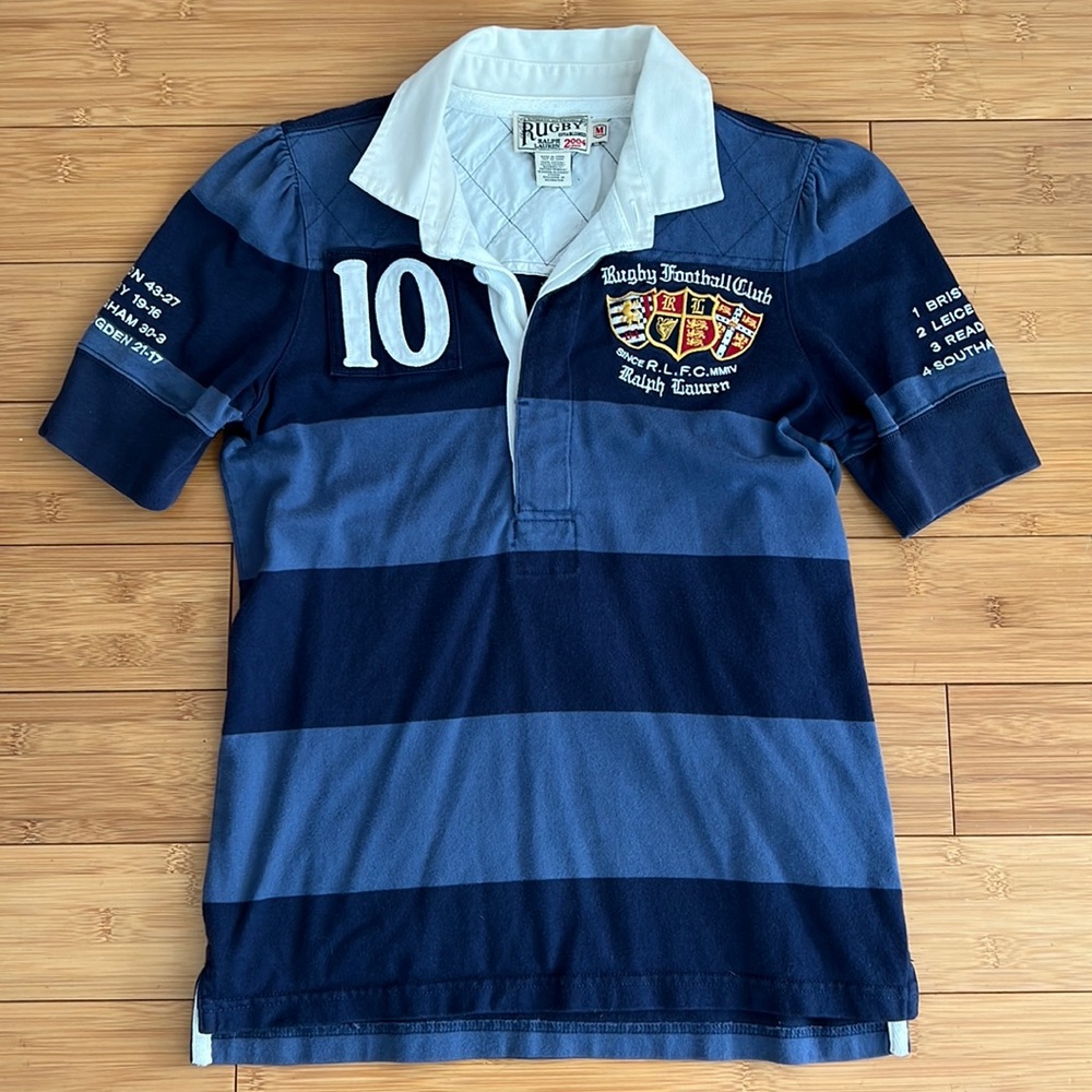Ralph Lauren rugby University Regata June 1939 collared shirt